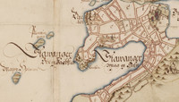 Kart fra 1742.